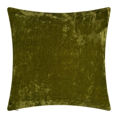 William Yeoward - Paddy Velvet Cushion - 50x50cm - Olive