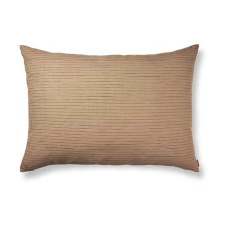 ferm LIVING Brown pude 60x80 cm Lines